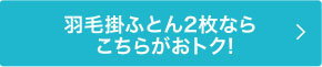 羽毛掛ふとん2枚ならこちらがおトク!