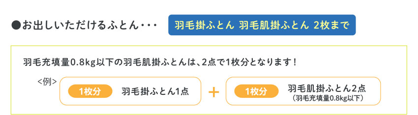 羽毛掛ふとん 羽毛肌掛ふとん 2枚まで