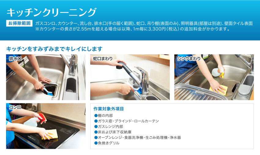 キッチンクリーニング