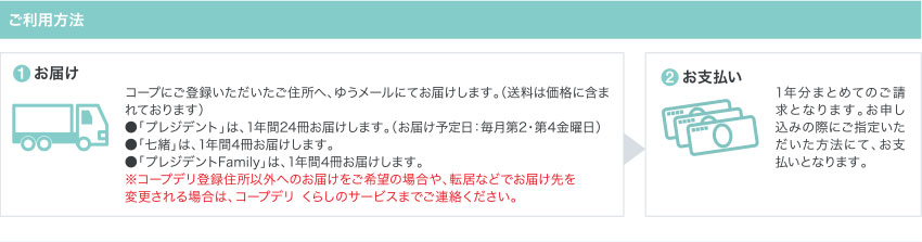 ご利用方法