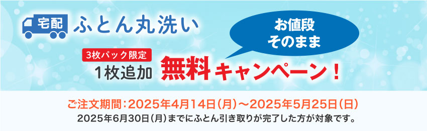 3枚パック限定 1枚追加 無料キャンペーン！