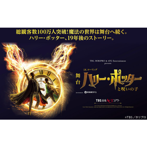 ハリーポッターと呪いの子　9/7(木) チケット1枚 チケット情報 舞台 ハリー・ポッターと呪いの子 日本 東京 TBS